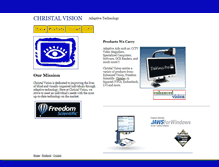 Tablet Screenshot of christal-vision.com
